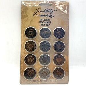 Jim Holtz idea-ology muse tokens